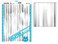 Deleter Screen Tone Jr JR-516 [ Blur Wind Speed Rain Pattern ] [Sheet Size 182x253mm ,7.16"x9.96"] For Comic Manga Illustration