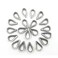 Vafon M6 Galvanized Steel 1/4" Diameter Wire Rope Cable 6mm Thimbles Rigging 20PCS