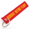 Rotary13B1 Remove Before Flight Keychain - Red/Yellow
