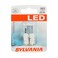 SYLVANIA 2825 T10 W5W LED Mini Bulb, White, Interior Lighting, 2-Pack