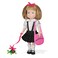 YOTTOY Eloise CollectionEloise Poseable Doll with Skipperdee TurtlePurse in Take-Along Box