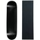 Moose Skateboard Deck Blank Dipped Black 7.5" Black Grip