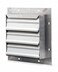 Dayton 10" Backdraft Damper / Wall Shutter, 10-1/2" x 10-1/2