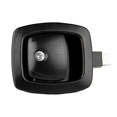 Lippert Components Lippert Slam Latch RV Baggage Door Handle Replacement, Black, For Storage Compartment Doors, Verify Cutout and Bolt Pattern, Handle Only, Hardware Sold Separately - 227214