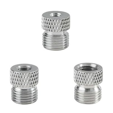 HUBEST Airbrush Adapter Kit, 1/8" BSP Conversion Fitting for Badger Paasche