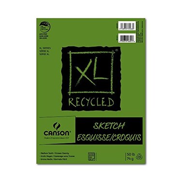 Canson XL Series Top-Bound Recycled Sketch Book 3-1/2 x 5-1/2