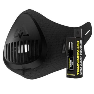 TRAININGMASK 3.0 - Elevation Training Mask 3.0 with Spray Cleaner ,Medium