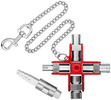 Knipex Tools 00 11 06 V01 Universal Construction Control Cabinet Key