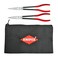 Knipex Tools 9K 00 80 128 US 11" Extra Long Needle Nose Pliers Set with Keeper Pouch,