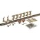 Johnson Hardware Bifold 48" 1700 Closet Door Hardware