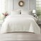 KASENTEX Twin Quilt Set 68x86, Soft Washed 3-Layer Lightweight