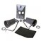 BELL Hubbell-Bell 5621-5 Rectangular Cover 75-100-Watt Combination Lampholders, Gray, 2 Pack