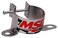 MSD 82131 Vertical Ignition Coil Mounting Bracket for Canister-Style Coils