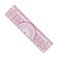 Westcott Protractor Ruler, 6", 15cm, Transparent ,W-5