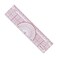 Westcott Protractor Ruler, 6", 15cm, Transparent ,W-5