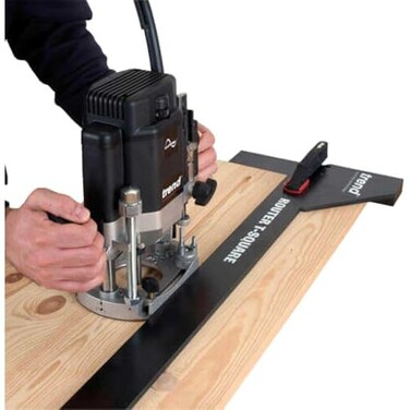 TREND Router T Square, RTS/1000, Large Bladed, Durable Phenolic Laminate, Accurate Squaring, Fixed Base
