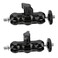 CAMVATE Universal Magic Arm with 1/4"-20 Thread,Black,2 Pieces- 2080