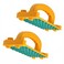 MICROJIG GRR-RIPPER GB-1 Grr-Rip Smart Hook Push-Block, 2-Pack, Yellow