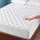 Bare Home Quilted Fitted Mattress Pad ,Calfornia King, White