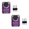 HiLetgo 2pcs Electret Microphone Amplifier MAX4466 Module Adjustable Gain Blue Breakout Board for Arduino