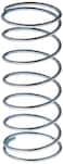 Prime-Line SP 9727 Compression Spring, Spring Steel Construction, Nickel-Plated Finish, 0.041 GA x 5/8 In. x 1-1/2 In. ,2 Pack