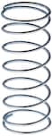 Prime-Line SP 9727 Compression Spring, Spring Steel Construction, Nickel-Plated Finish, 0.041 GA x 5/8 In. x 1-1/2 In. ,2 Pack