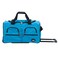 Rockland 22" Polyester Rolling Duffel Bag, Turquoise