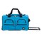 Rockland 22" Polyester Rolling Duffel Bag, Turquoise