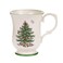 Spode“ Christmas Tree“ Christmas Tree Romantic-Shaped Footed Mug“ 12 Oz