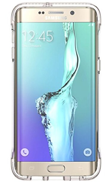 Tech21 Evo Frame for Samsung Galaxy S6 edge- Clear/White