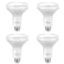 Philips LED Dimmable BR30 Light Bulb: 650-Lumen, 2700-Kelvin, 9-Watt ,65-Watt Equivalent, E26 Base, Soft White, 4-Pack