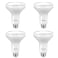 Philips LED Dimmable BR30 Light Bulb: 650-Lumen, 2700-Kelvin, 9-Watt ,65-Watt Equivalent, E26 Base, Soft White, 4-Pack