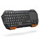 Fosmon Mini Keyboard with Touchpad Mouse, 2.4G WirelessBluetooth, Backlit