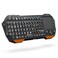 Fosmon Mini Keyboard with Touchpad Mouse, 2.4G WirelessBluetooth, Backlit