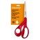 Fiskars 8" Left-Handed All-Purpose Scissors for FabricCrafts, Red