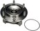 Dorman 950-004 Pre-Pressed Hub Assembly - Front Compatible with Select Toyota Models ,OE FIX
