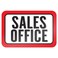 GRAPHICSMORE Sales Office 9" x 6" Metal Sign