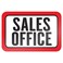 GRAPHICSMORE Sales Office 9" x 6" Metal Sign