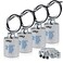 EMNOOTI E26 Light Socket,Standard Medimun Screw Bulb Socket Lamp Holder,E26 Porcelain Light Socket with Wire Lead for Halogen Incandescent LED Light Bulb