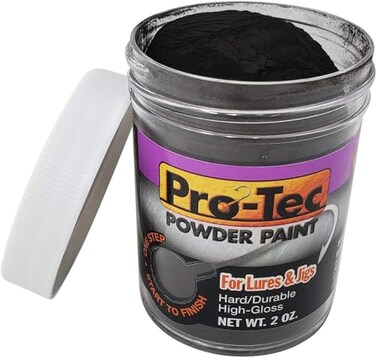 Pro-Tec Component Pro Tec Powder Paint 2oz Black