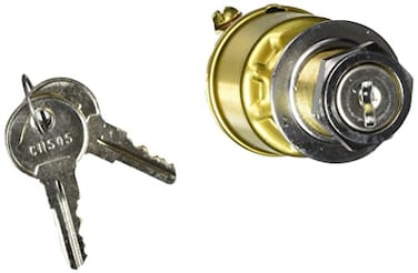 Cole Hersee M-489-BP Switch ,Rot ,2 PositionIGN Key Scw