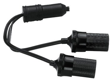 Custom Accessories 70051 12V Twin Plug-in Accessory Socket