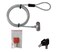 Sendt 10 pack Silver Notebook/Laptop Master Keyed Lock with Master Key