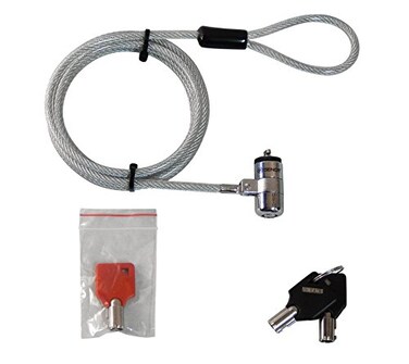 Sendt 10 pack Silver Notebook/Laptop Master Keyed Lock with Master Key