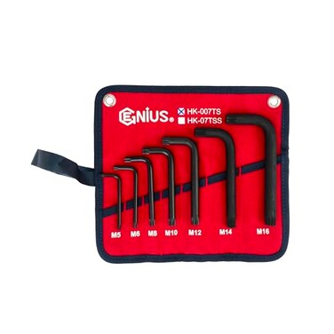 Genius Tools 7PC Triple Square Key Wrench Set - HK-007TS
