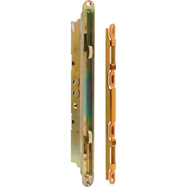 Prime-Line E 2474 Multi-Point Mortise Latch and Keeper, 12 In. Mounting Holes ,Single Pack