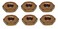 FORESTER Chainsaw Bar Nut 6 Pack - Replacement Sprocket Cover NutsReplaces Lost or Worn Stihl Saw Nuts