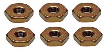 FORESTER Chainsaw Bar Nut 6 Pack - Replacement Sprocket Cover NutsReplaces Lost or Worn Stihl Saw Nuts