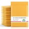 Fuxury Kraft Bubble Mailer 10.5X16" 25 Pack Padded Envelope Usable 10.5X15