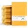 Fuxury Kraft Bubble Mailers 4x8" 50 Pack Padded Envelopes Usable Size 4x7